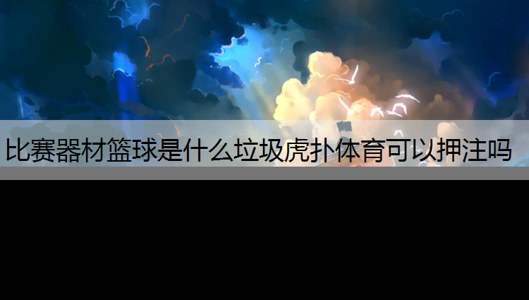 比赛器材篮球是什么垃圾虎扑体育可以押注吗